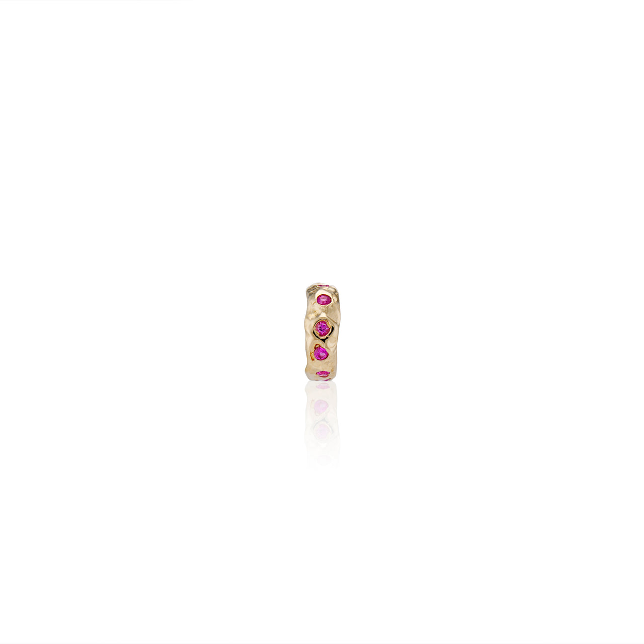 Mira Ear Cuff // Pink Sapphire