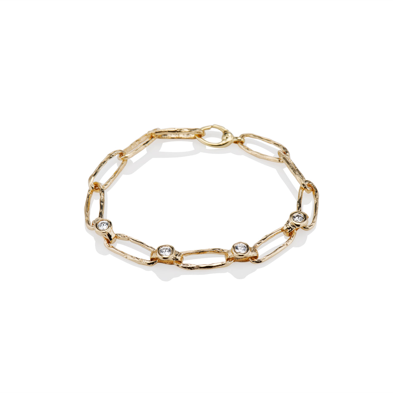 Gemma Bracelet // White Diamond