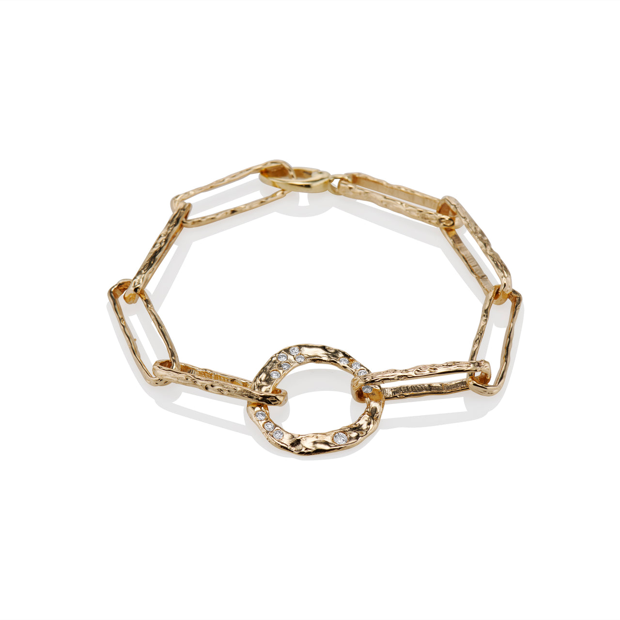 Sole Bracelet // White Diamond