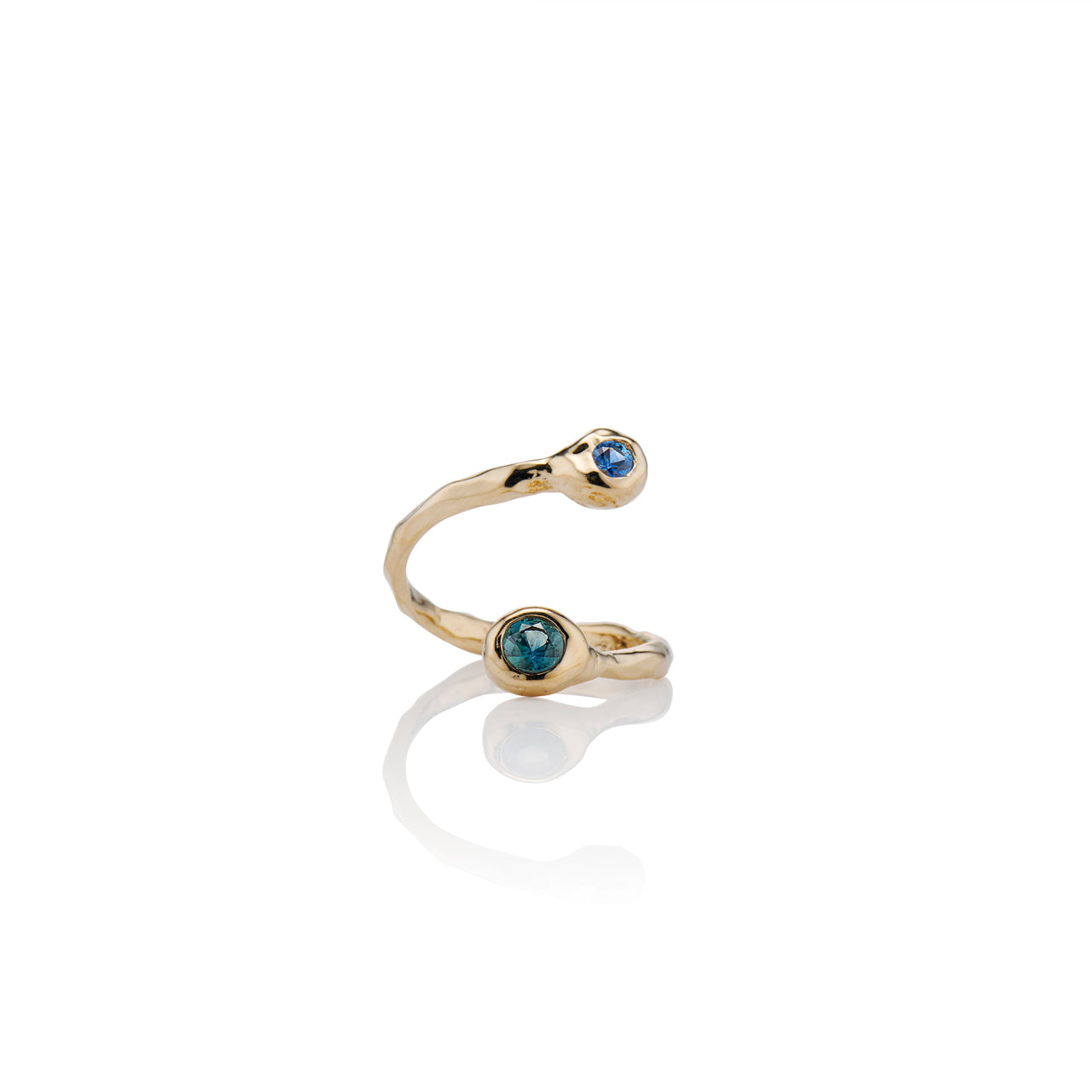 Stella Ring // Teal Sapphire